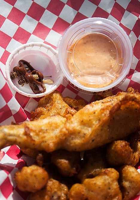 &lt;p&gt;Deep-fried alligator bites, frog legs and chocolate-covered crickets from Wayne&#146;s Concessions are a selection of the exotic food available at the North Idaho Fair and Rodeo.&lt;/p&gt;