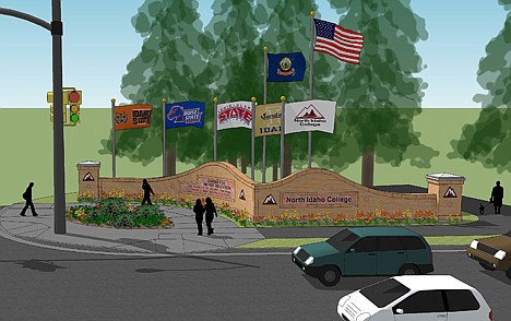 &lt;p&gt;North Idaho College trustees are considering approval of this proposed monument that will be placed at the intersection of Northwest Boulevard and Hubbard Street, the planned main entrance to NIC's expanded campus and the education corridor being developed on the former mill site property now owned by the college.&lt;/p&gt;