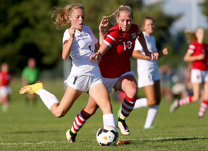 &lt;p&gt;JAKE PARRISH/Press Lake City junior Tiana Cydell (1) steals the ball from Sandpoint sophomore Mya Darling on Tuesday at Lake City High School.&lt;/p&gt;