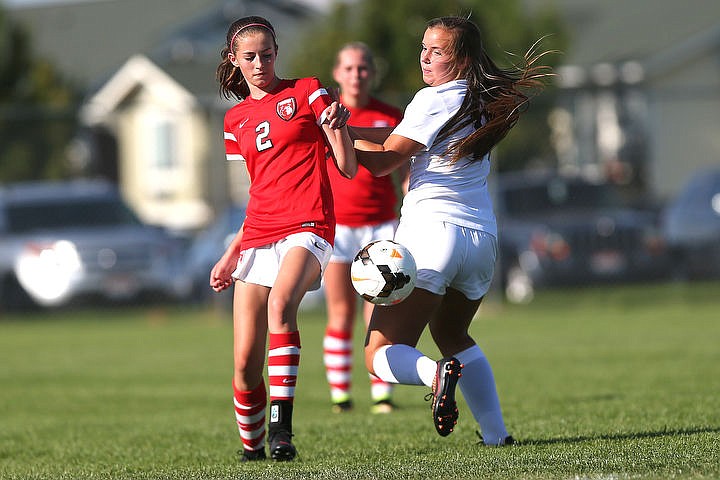 &lt;p&gt;The Lake City Timberwolves duke it out with the Sandpoint Bulldogs in girls soccer on Tuesday, Aug. 23, 2016 at Lake City High School. Lake City emerged victorious with a 4-0 win. To purchase photo, please visit www.cdapress.com/photos&lt;/p&gt;