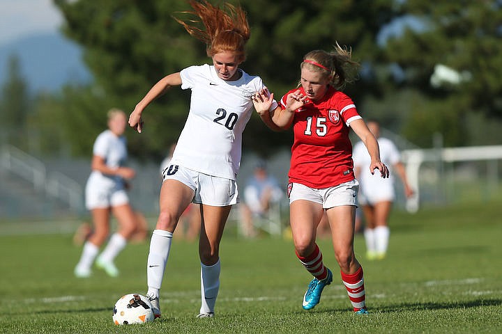 &lt;p&gt;The Lake City Timberwolves duke it out with the Sandpoint Bulldogs in girls soccer on Tuesday, Aug. 23, 2016 at Lake City High School. Lake City emerged victorious with a 4-0 win. To purchase photo, please visit www.cdapress.com/photos&lt;/p&gt;