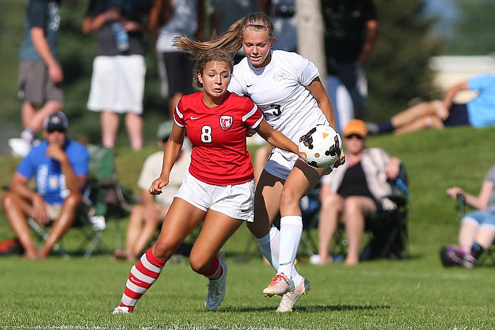 &lt;p&gt;The Lake City Timberwolves duke it out with the Sandpoint Bulldogs in girls soccer on Tuesday, Aug. 23, 2016 at Lake City High School. Lake City emerged victorious with a 4-0 win. To purchase photo, please visit www.cdapress.com/photos&lt;/p&gt;