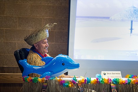 &lt;p&gt;At his retirement party Friday, Coeur d'Alene Parks Director Doug Eastwood laughs as friends and coworkers share stories about his past working for the city. Eastwood is stepping down after 35 years as Parks director.&lt;/p&gt;