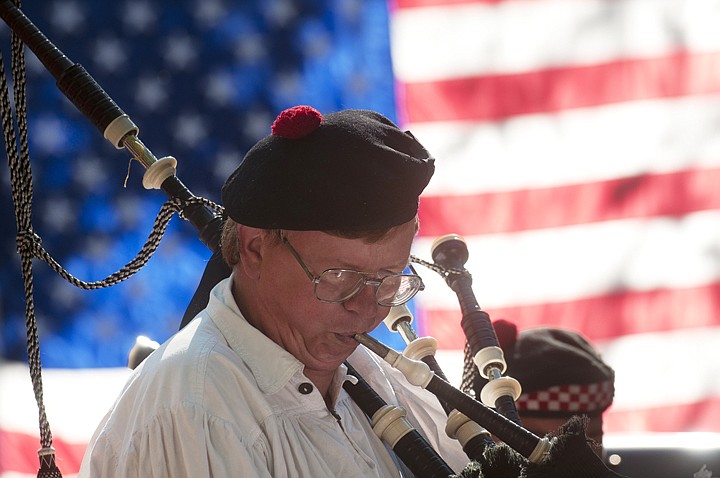 &lt;p&gt;Dick Bratton tunes his bagpipe before the Northwest Montana Fair
Parade on Friday morning. Bratton walked in the parade with the
Montana Highlanders.&lt;/p&gt;