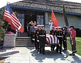 Local family buries fallen Marine