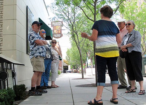 &lt;p&gt;This Aug. 7, 2013, photo shows a Basque Museum and Cultural Center guide, foreground, giving a tour outside the museum in Boise, Idaho. The museum is one of several stops on the city?&#146;s downtown Basque Block to learn more about the history and influence Basques have had on the city and surrounding area.&#160;&lt;/p&gt;