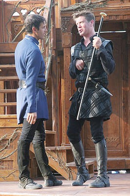 &lt;p&gt;The Duke of Buckingham, and Richard&#146;s right-hand man (Michael Gonring), consults with the Duke of Gloucester. &quot;My other self, my counsel's consistory,/ My oracle, my prophet! My dear cousin,/ I, like a child, will go by thy direction.&#148; (Bethany Rolfson/The Western News)&lt;/p&gt;
