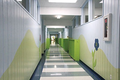 &lt;p&gt;The Morrison Elementary School main hallway. (Bethany Rolfson/The Western News)&lt;/p&gt;