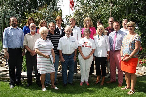 &lt;p&gt;Members of the Coeur d'Alene Garden Club distributed $12,000 to area nonprofits Monday. The funds, distributed as grants to 11 agencies, are the proceeds from the club's annual garden tour held in July. Pictured, back row from left: Katie Simmons, Melanie Krier, ICARE of St. Vincent de Paul; Vicky Nelson, Kootenai Humane Society; Julie Lockhart, Children's Village; Pam Noah, North Idaho College Foundation; Kim Normand, Shared Harvest; Jerry Boggs and John Corcoran, ElderHelp. Middle row from left: Joe Robinson and Craig Walsh, North Idaho Violence Prevention Center; Vern Harvey, Hayden Meadows Elementary; Dan English, CASA; Beth Dagastine, MS Support; Heather Wiehman and Jimmy McAndrews, EXCEL Foundation; Tina Hood, Coeur d'Alene Garden Club. Front: Bonnie Warwick, Coeur d'Alene Garden Club.&lt;/p&gt;