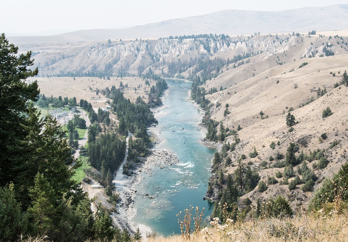 Flathead River below Kerr Dam