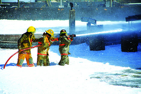 &lt;p&gt;In this photo released by Miraflores Press Office, firefighters douse a fuel tank at the Amuay refinery near Punto Fijo, Venezuela,Tuesday, Aug. 28, 2012. Venezuela's biggest oil refinery remained offline Tuesday after firefighters extinguished a blaze that raged for more than three days following an explosion that killed at least 41 people. (AP Photo/Miraflores Press Office)&lt;/p&gt;