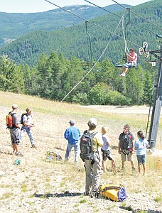 &lt;p&gt;Ski Patrol members on Saturday rescued Kristen Chaboya of Noxon, a friend of a ski patrol member.&lt;/p&gt;