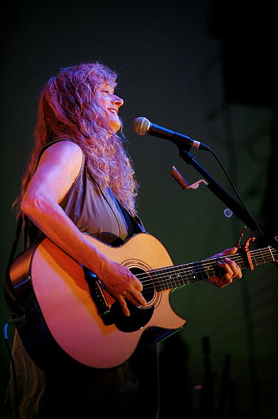 <p>Patty Larking playing at the Crown of the Continent Guitar Festival on Monday, August 27, in Bigfork.</p>