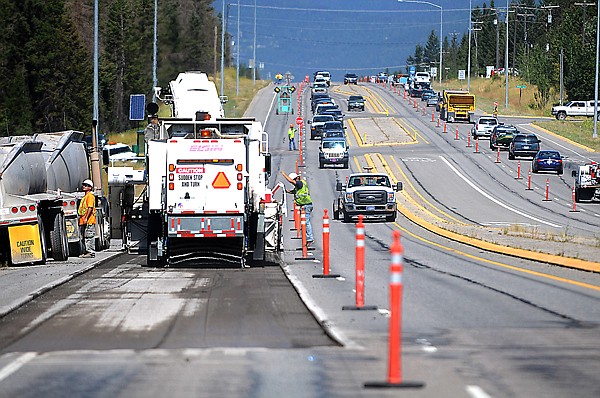 &lt;p&gt;Construction crews begin milling US Highway 93 southbound on
Wednesday afternoon near Happy Valley. Traffic was reduced to one
lane headed both directions. The project is expected to take two
weeks.&lt;/p&gt;