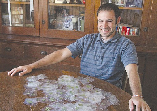 &lt;p&gt;Michael Brandt has made over $2,000 selling laminated four-leaf clovers from his yard online.&lt;/p&gt;