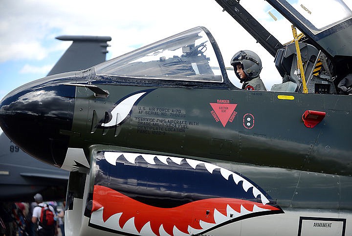 &lt;p&gt;Dagon Burkhart, 9, of Polson sits in a cockpit on Saturday, August 30 at the Mountain Madness Air Show. (Brenda Ahearn/Daily Inter Lake)&lt;/p&gt;