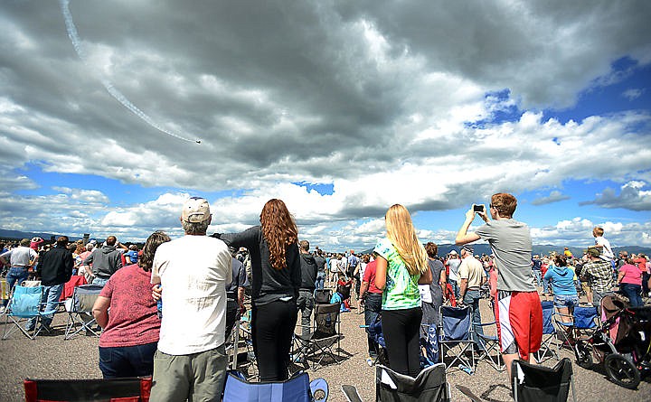 &lt;p&gt;The crowd taking in the show on Saturday, August 30 at the Mountain Madness Air Show. (Brenda Ahearn/Daily Inter Lake)&lt;/p&gt;