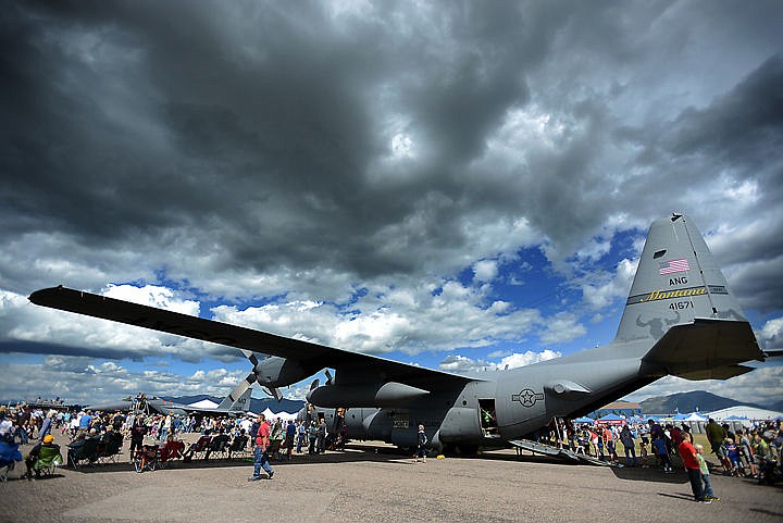 &lt;p&gt;The Air National Guard out of Great Falls brought in a C-130 for the Mountain Madness Air Show on Saturday, August 30. (Brenda Ahearn/Daily Inter Lake)&lt;/p&gt;