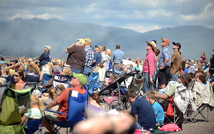 &lt;p&gt;The crowd taking in the show on Saturday, August 30 at the Mountain Madness Air Show. (Brenda Ahearn/Daily Inter Lake)&lt;/p&gt;