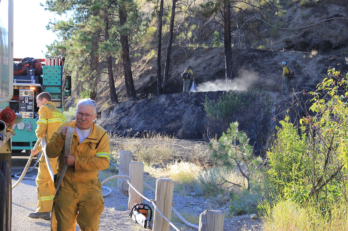<p>Five fires broke out north of Superior on Mullan Road on Monday, August 22. No structures were damaged thanks to the quick action of local emergency crews.</p>