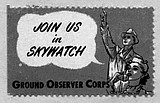 The Ground Observer Corps was important in the 1950s