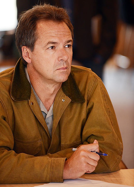 &lt;p&gt;Gov. Steve Bullock listens to an update from Shawn Pearson, of the type 1 incident team managing the Northeast Kootenai Complex which includes the Marston, Barnaby, and Sunday fires on Monday, August 31, near Crystal Lake.&lt;/p&gt;