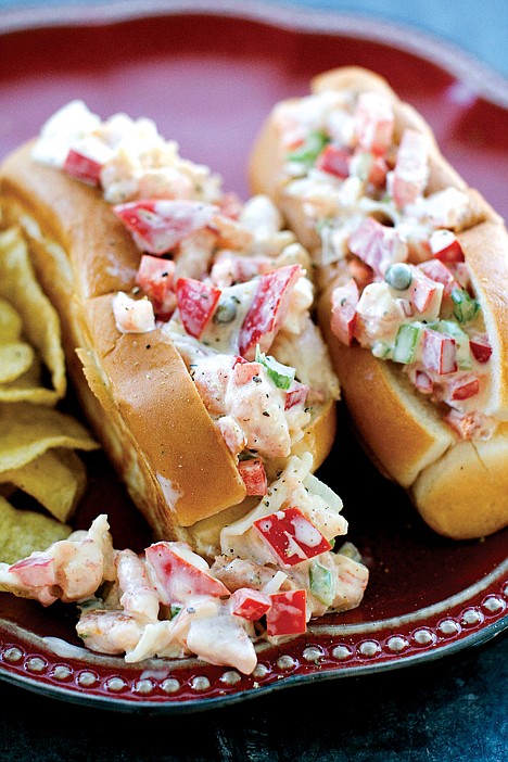 &lt;p&gt;This Aug. 1, 2011 photo shows tangy seafood salad rolls in Concord, N.H. This salad boasts a rich mayonnaise sauce spiked with tangy capers, crunchy celery and red pepper. (AP Photo/Matthew Mead)&lt;/p&gt;