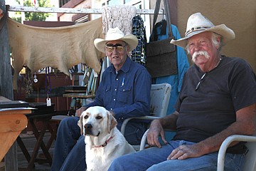 &lt;p&gt;Bill Smith and Dave Sands of Dixon catch the parade in the shade on Saturday morning.&lt;/p&gt;