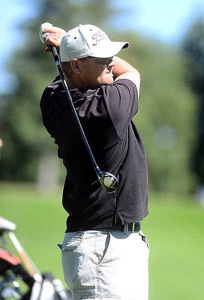 &lt;p&gt;Logan Lindholm of Kalispell takes part in the Labor Day Tournament on Saturday at Buffalo Hill Golf Club in Kalispell. (Brenda Ahearn/Daily Inter Lake)&lt;/p&gt;