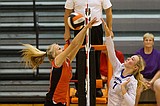 PREP VOLLEYBALL: Ramseyer injured in Viking win