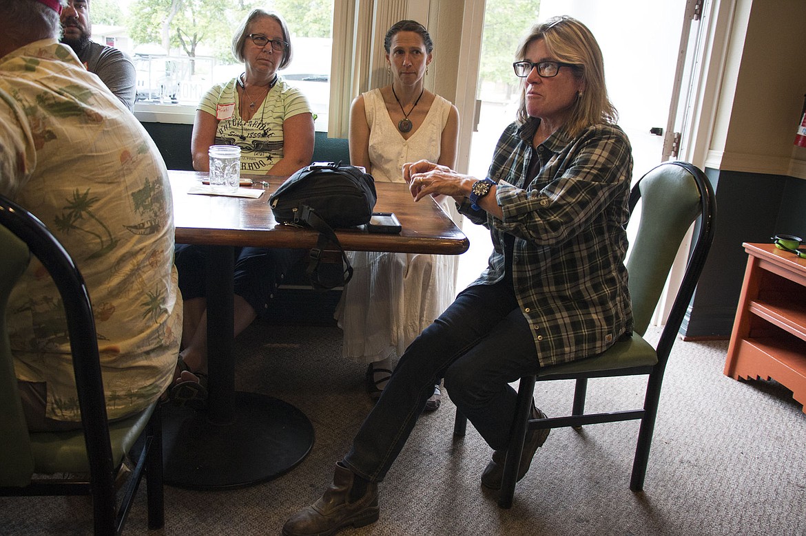 &lt;p&gt;Dr. Lisa Manning, the Lake Coeur d&#146;Alene Waterkeeper, talks at a meeting held by Climate Action CdA, about some of the Waterkeeper programs that inform the community about current issues dealing with the lake.&lt;/p&gt;