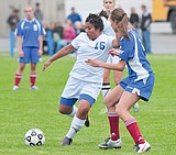 Girls dump Vals, 5-1