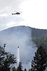 Campfire sparks small blaze