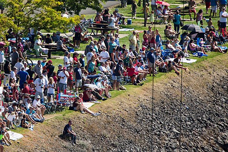 &lt;p&gt;Thousands of spectators line the shore of Lake Coeur d'Alene to watch Diamond Cup hydroplane racing, the first time in Coeur d'Alene since 1968.&lt;/p&gt;