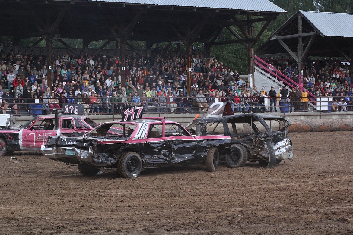 &lt;p&gt;Cars smashed their way through the night as the annual Demolition Derby closed out the Sanders County Fair.&lt;/p&gt;