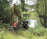 River clean-up work has begun