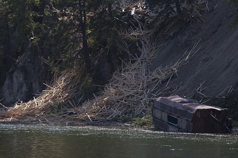 &lt;p&gt;Two-by-fours and wood chips were the only materials that spilled from a MRL freight train that derailed at approximately 4:30am Wednesday morning.&#160;&lt;/p&gt;