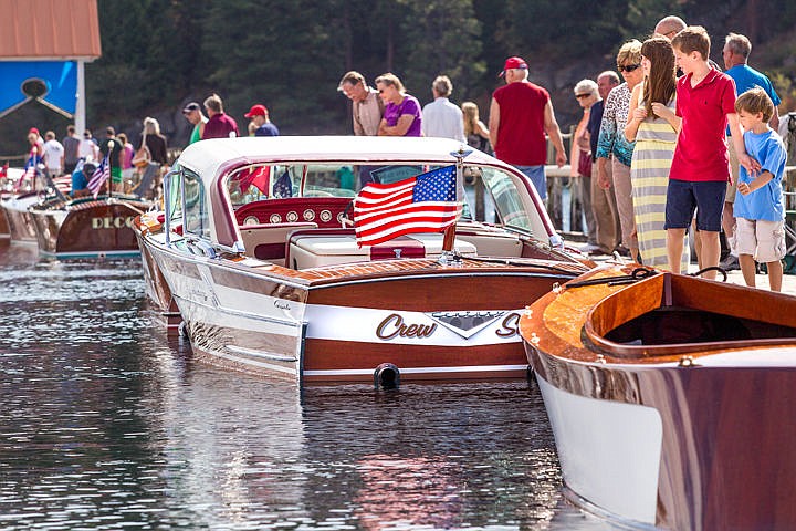 &lt;p&gt;JAKE PARRISH/Press&#160;&lt;/p&gt;&lt;p&gt;Enthusiast check out wooden boats tied to the Coeur d'Alene Resort Marina during the Coeur d'Alene annual Wooden Boat show.&#160;&lt;/p&gt;