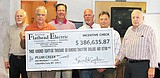 Plum Creek earns big check