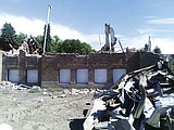 Old Ritzville High School demolished