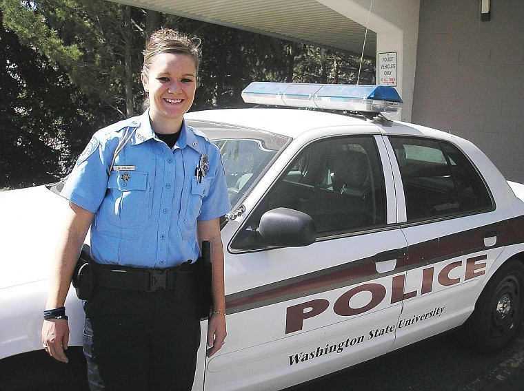 Margaret Cornell, 19, of Kalispell is an intern with the Washington State University Police Department, where she is a sophomore studying criminal justice. Cornell has won the inaugural Tina Delong Griswold Scholarship, named for a police officer who was shot and killed in Lakewood, Wash., in November 2009. Griswold's sister, Tammy Gipe, lives in Kalispell.