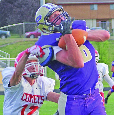 &lt;p&gt;Polson&#146;s Tanner Wilson threw the first touchdown pass to Polson&#146;s Matt Rensvold with 6:10 left in the first quarter.&lt;/p&gt;