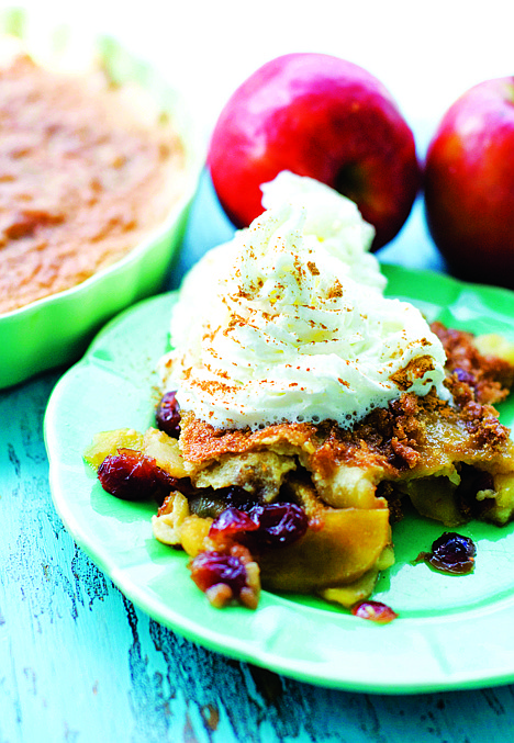 &lt;p&gt;In this image taken on August 27, 2012, Apple Cranberry Brulee served on a plate is shown in Concord, N.H. (AP Photo/Matthew Mead)&lt;/p&gt;