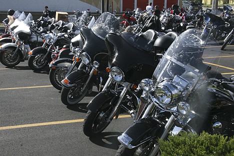 &lt;p&gt;Hundreds of bikes and bikers assembled at Lone Wolf Harley-Davidson on Saturday during the Rally by the Lake.&lt;/p&gt;