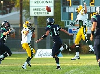 Ryan Leaf speaking at CMR on Thursday evening in Great Falls