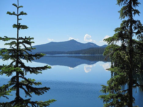 &lt;p&gt;A scenic view of Waldo Lake in central Oregon, July 30. The 20 miles of singletrack trail that encircles the lake offers some of the best mountain biking in Oregon.&lt;/p&gt;