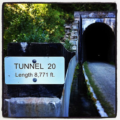 &lt;p&gt;The longest tunnel along the 15-mile route of the Route of the Hiawatha maintains a constant 43-degree temperature.&lt;/p&gt;