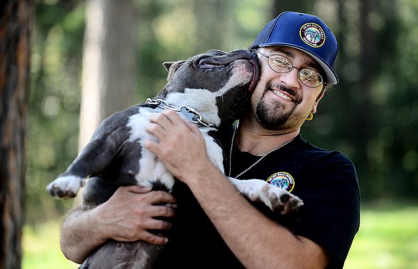 &lt;p&gt;Joe Torres is pictured with Stoney, a 1-year-old American bully, at Big Sky Bully Pit Bulls just north of Kalispell. Torres describes Stoney as one of the smaller pocket bullies he has seen. For Torres the appeal of the dogs comes from their loyalty, temperament and personality. &#147;They are the most animated breed I&#146;ve seen and are great for families,&#148; Torres said.&lt;/p&gt;&lt;div&gt;&#160;&lt;/div&gt;