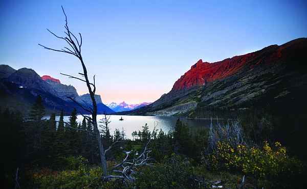 &lt;p&gt;A view of Wild Goose Island in the first light of dawn on Sunday
in Glacier National Park.&lt;/p&gt;