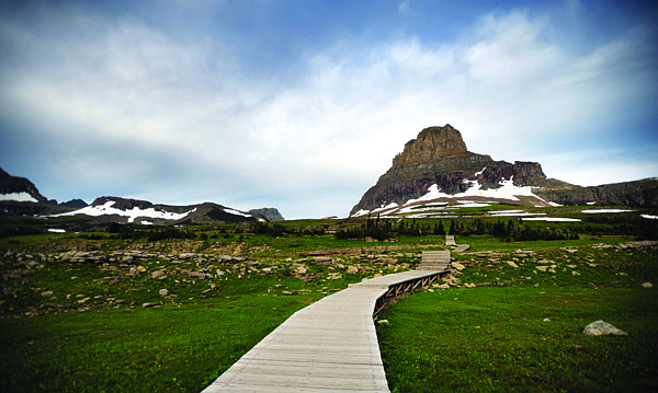 &lt;p&gt;View of Hidden Lake Trail on Thursday morning in Glacier
National Park.&lt;/p&gt;